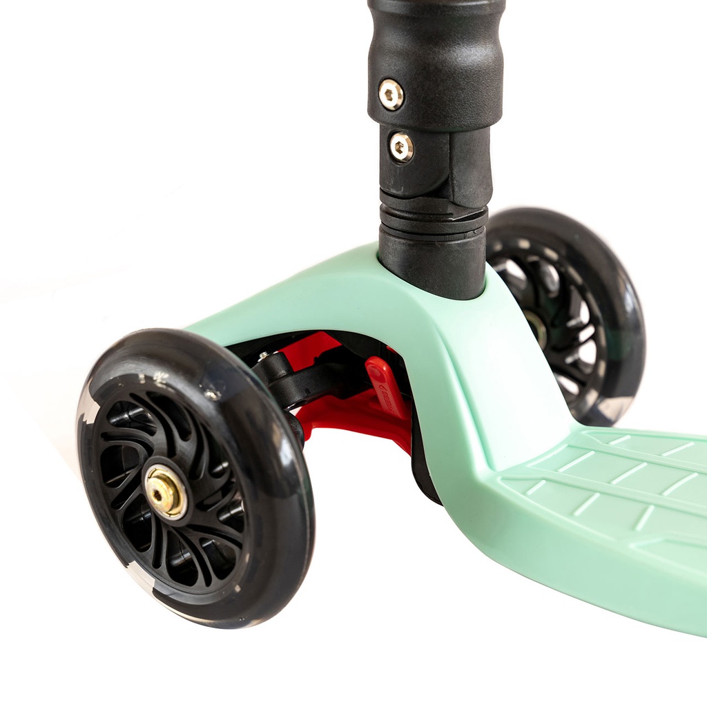 Patinete Luz Led Color Mint