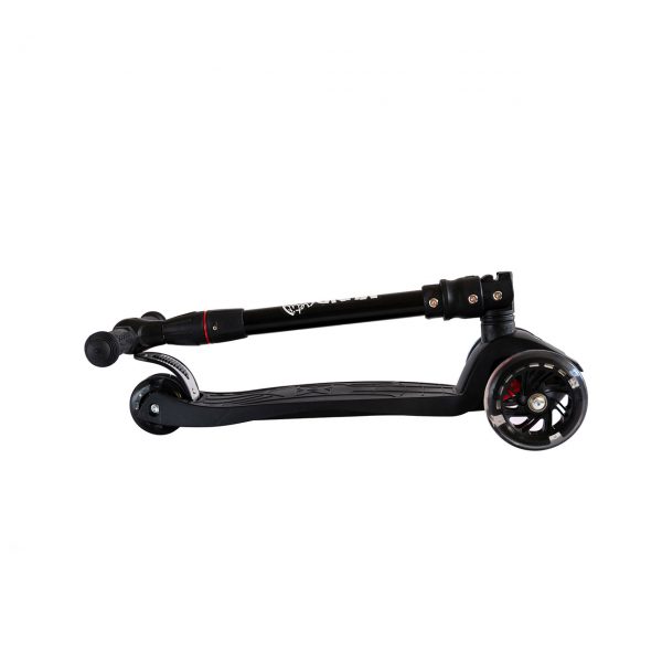Patinete Luz Led Color Negro