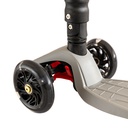 Patinete Luz Led Color Gris