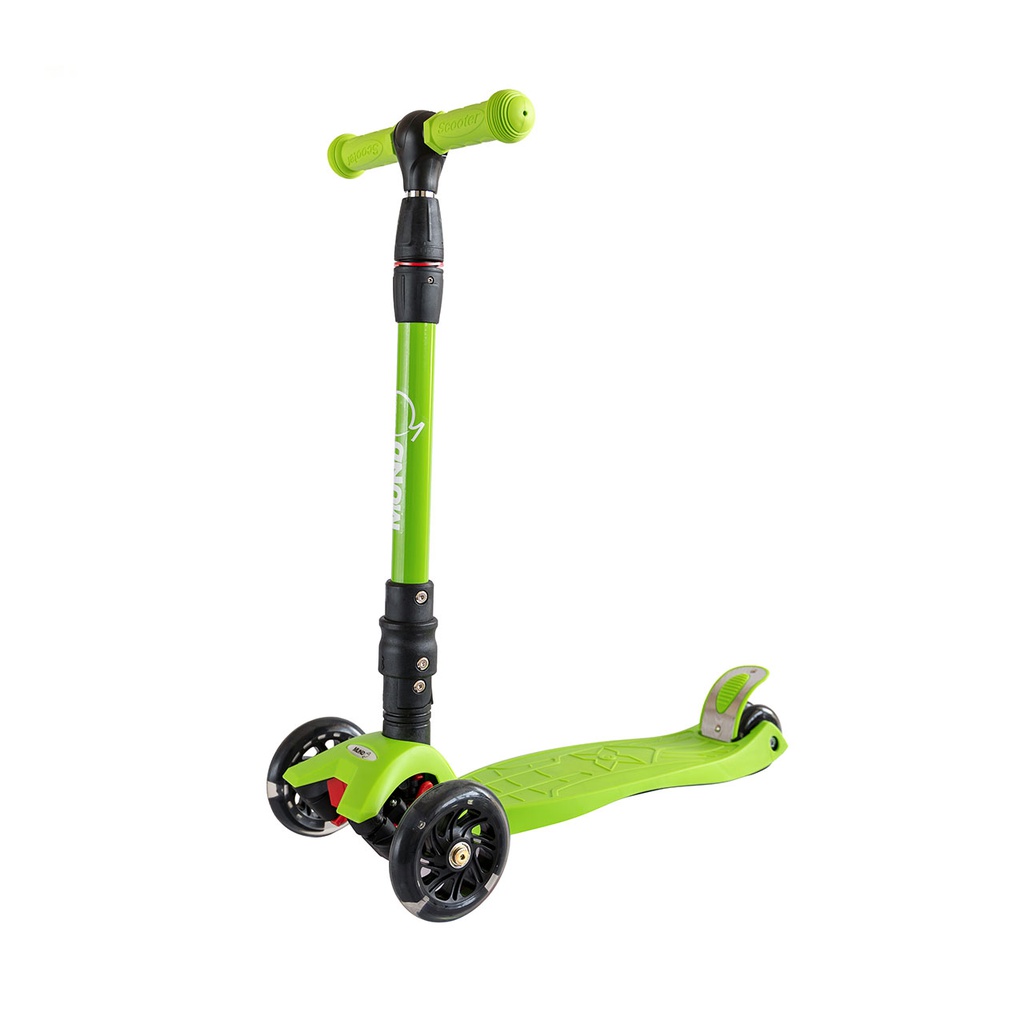 Patinete Luz Led Color Verde